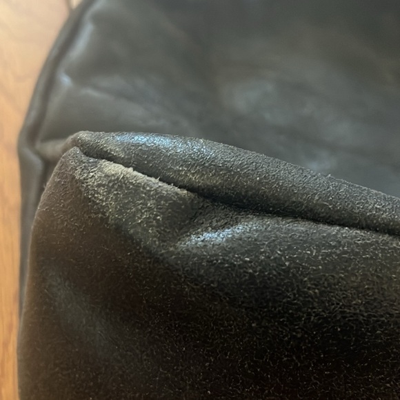 Dassios “Unique Piece” Genuine Leather Luxury Handbag Large Boho Hobo Tassel Bag - Picture 8 of 13